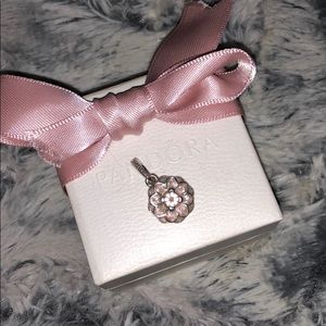 Pandora Dahlia Dangle Charm